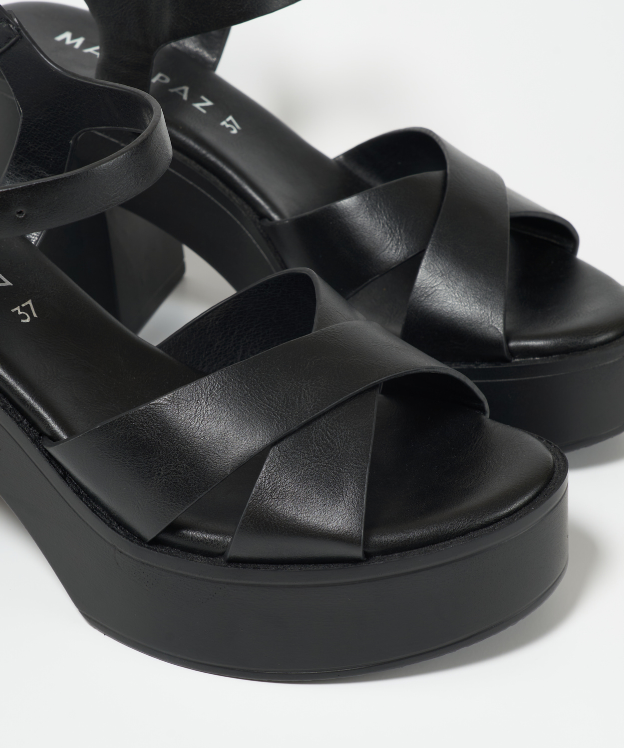 Sandalia plataforma sport image number null